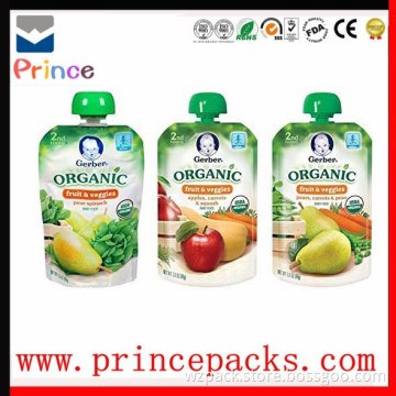 liquid storage packaging plastic bag/fruit juice packaging bag